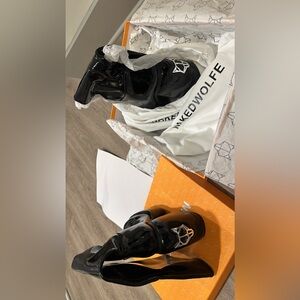 Naked Wolfe boots , haven’t been worn yet still in papers and box size 8